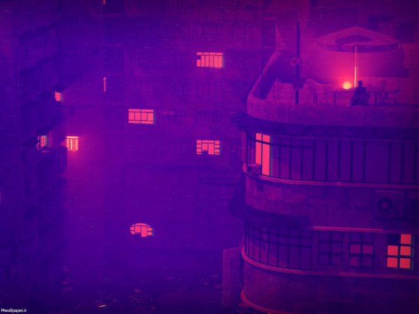  عکس بک گراند بنفش ساده