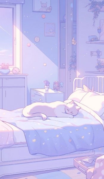  عکس بک گراند بنفش پاستلی