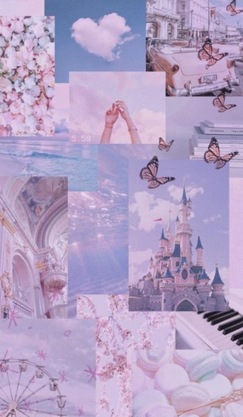  عکس بک گراند بنفش پاستلی