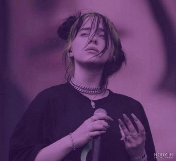  عکس کیوت بنفش دخترانه