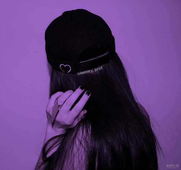  عکس کیوت بنفش دخترانه