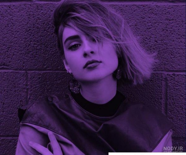  عکس کیوت بنفش دخترانه