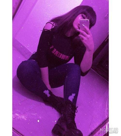  عکس کیوت بنفش دخترانه