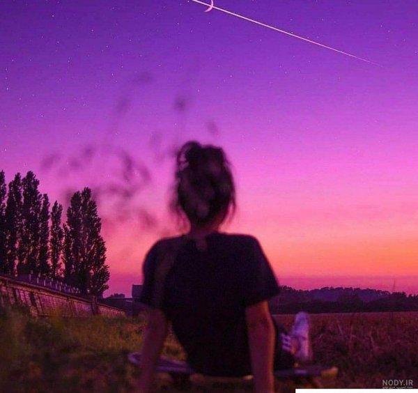  عکس کیوت بنفش دخترانه