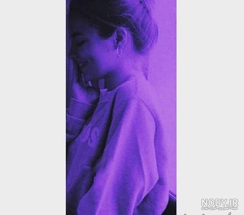  عکس کیوت بنفش دخترانه