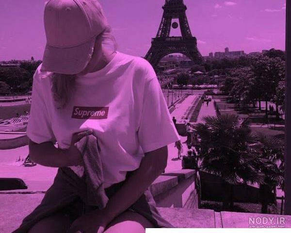  عکس کیوت بنفش دخترانه