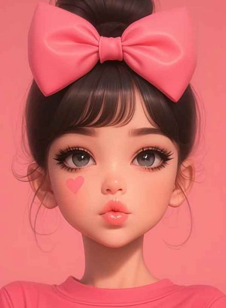 عکس کیوت فانتزی گوگولی دخترانه