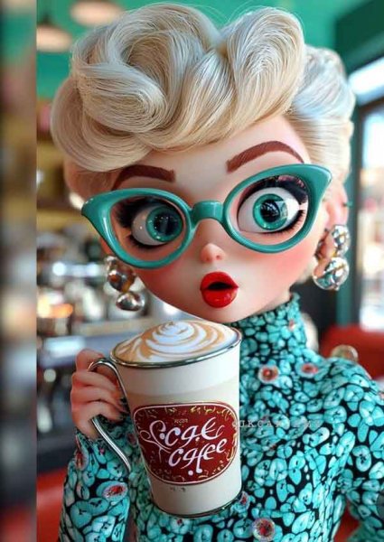  عکس کیوت فانتزی گوگولی دخترانه