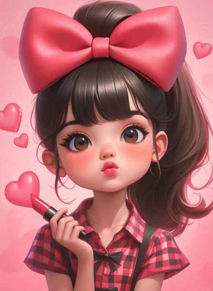  عکس کیوت فانتزی گوگولی دخترانه