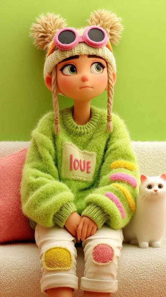  عکس کیوت فانتزی گوگولی دخترانه