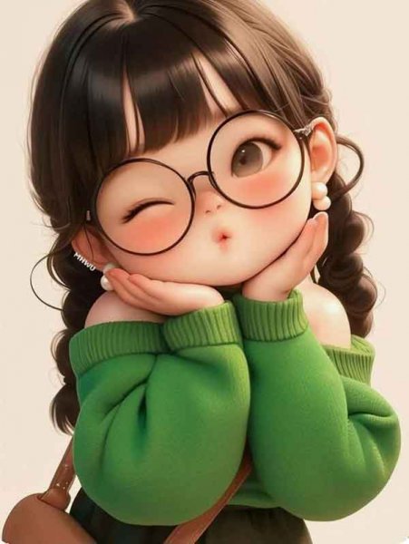  عکس کیوت فانتزی گوگولی دخترانه