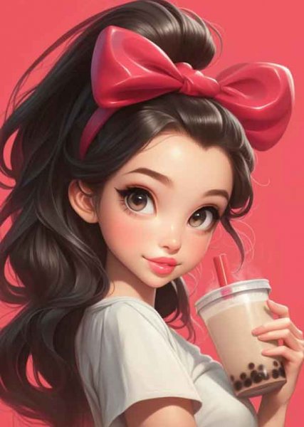  عکس کیوت فانتزی گوگولی دخترانه