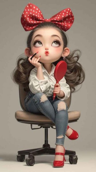  عکس کیوت فانتزی گوگولی دخترانه