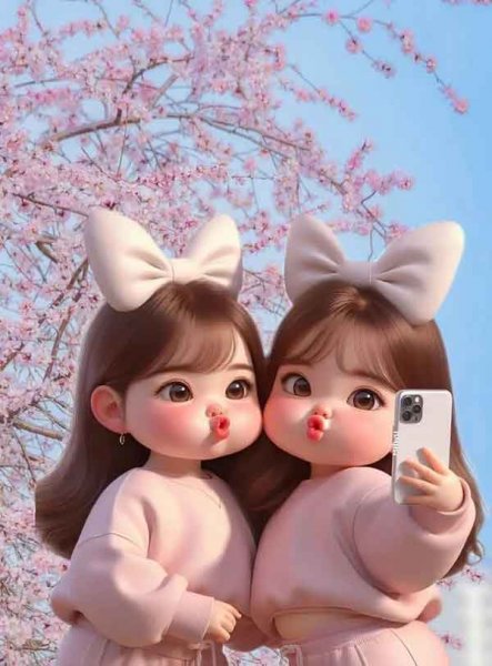  عکس کیوت فانتزی گوگولی دخترانه