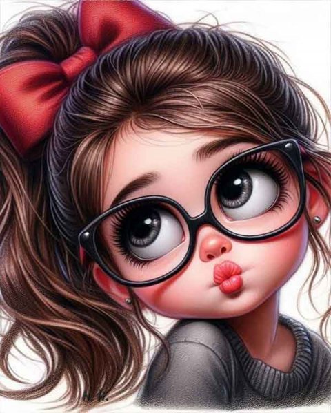  عکس کیوت فانتزی گوگولی دخترانه