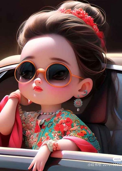  عکس کیوت فانتزی گوگولی دخترانه