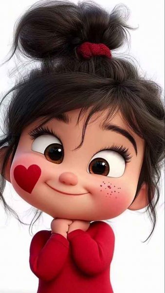  عکس کیوت فانتزی گوگولی دخترانه