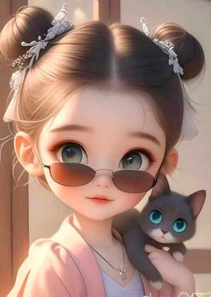  عکس کیوت فانتزی گوگولی دخترانه