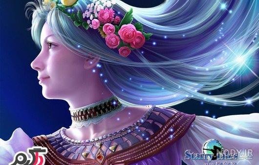  عکس دختر کارتونی رویایی