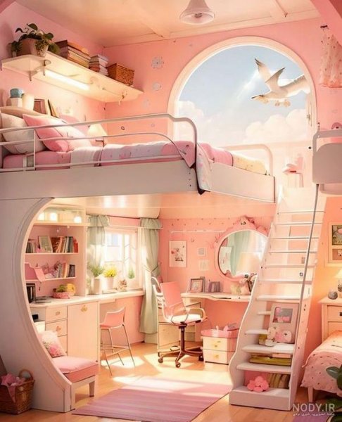  عکس دختر کارتونی رویایی