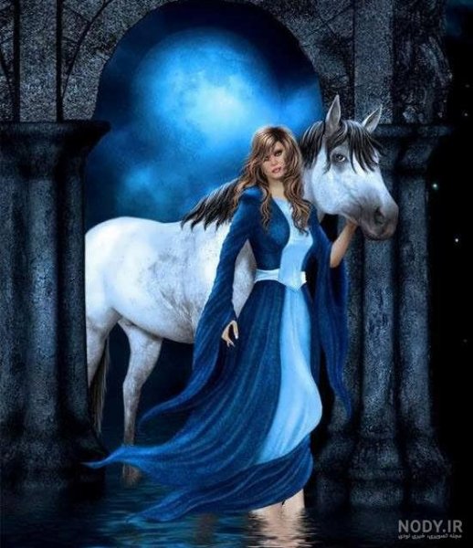  عکس دختر کارتونی رویایی