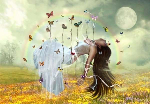  عکس دختر کارتونی رویایی