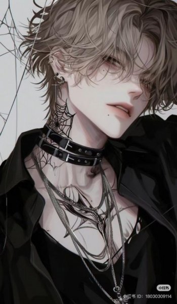 عکس انیمه پسرانه غمگین