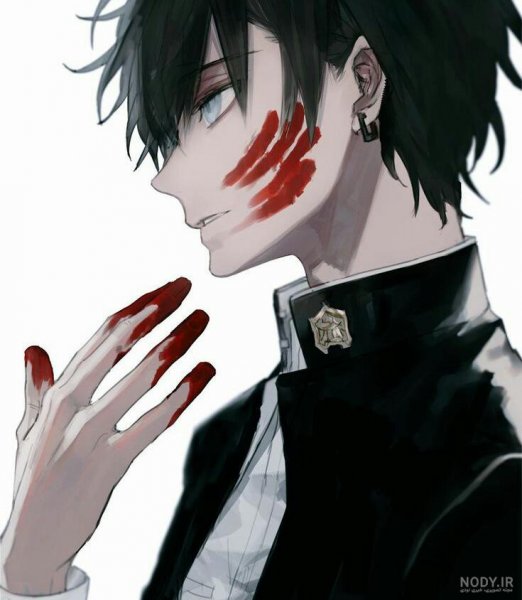  عکس انیمه پسرانه ترسناک