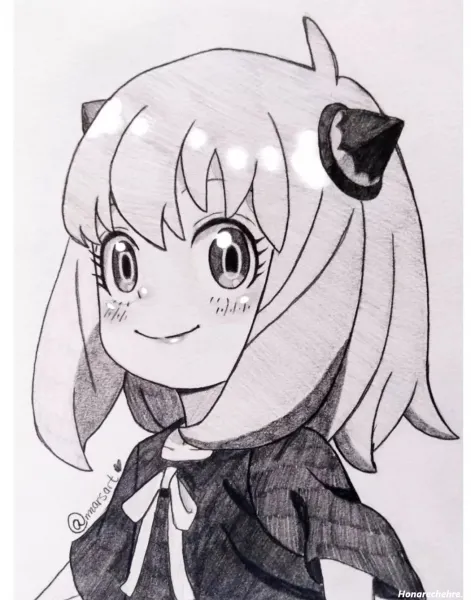  عکس انیمه کیوت سیاه