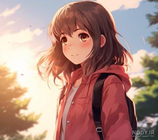 عکس انیمه دخترانه مدرسه ای