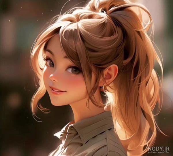  عکس انیمه دخترانه مدرسه ای