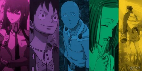  عکس انیمه دخترانه مدرسه ای