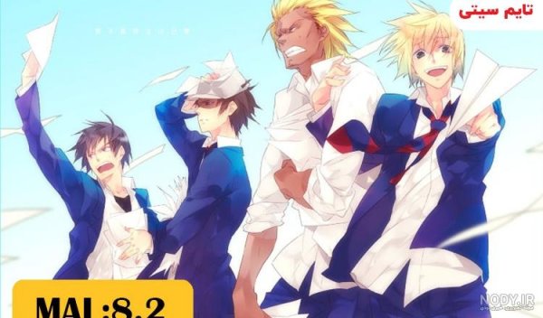  عکس انیمه دخترانه مدرسه ای