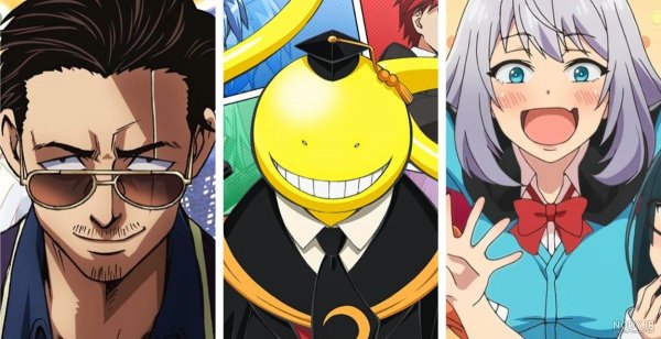  عکس انیمه دخترانه مدرسه ای