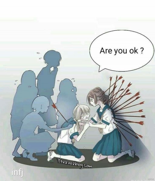  عکس انیمه دخترانه مدرسه ای