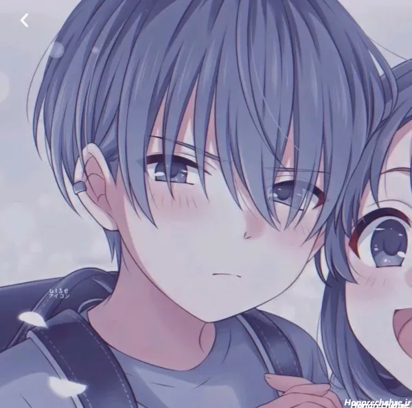  عکس انیمه دخترانه مدرسه ای عاشقانه