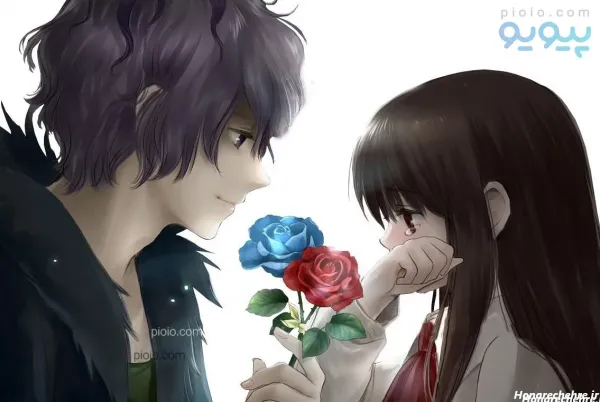  عکس انیمه دخترانه مدرسه ای عاشقانه