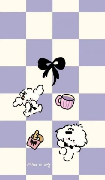  عکس انیمه کیوت بنفش