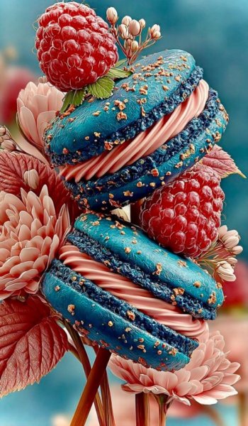 عکس انیمه دخترانه صورتی