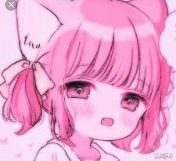  عکس انیمه صورتی با کیفیت