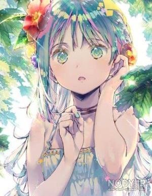  عکس انیمه صورتی با کیفیت