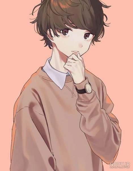  عکس انیمه صورتی با کیفیت