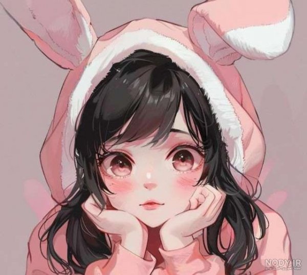  عکس انیمه صورتی با کیفیت