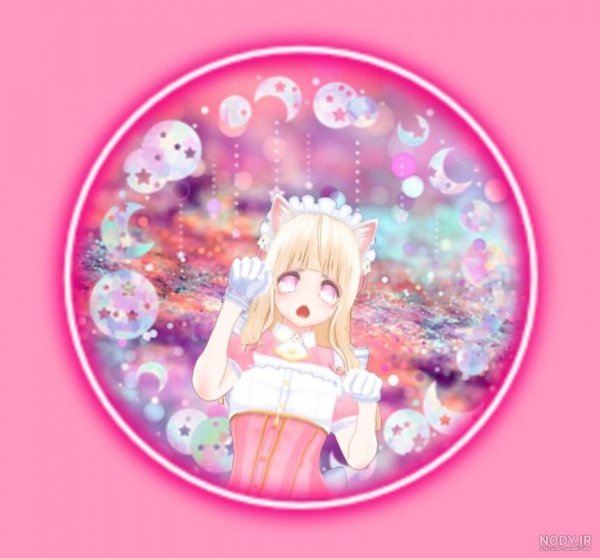  عکس انیمه صورتی با کیفیت