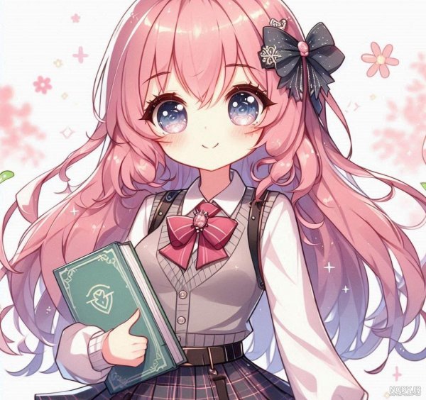  عکس انیمه صورتی با کیفیت