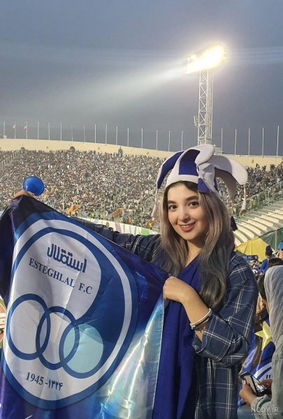  عکس دختر استقلالی واقعی