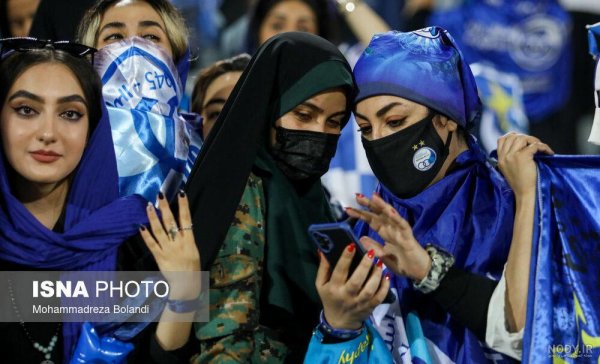  عکس دختر استقلالی واقعی