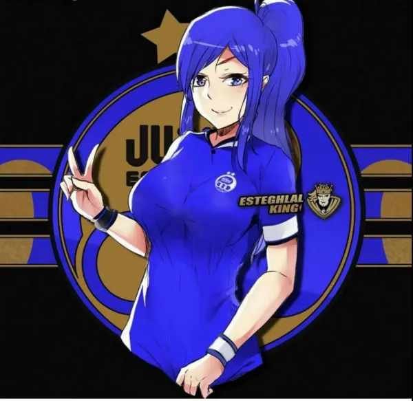  عکس دختر استقلالی فانتزی