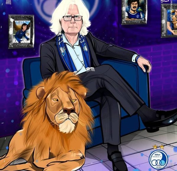  عکس شیر استقلال و پرسپولیس