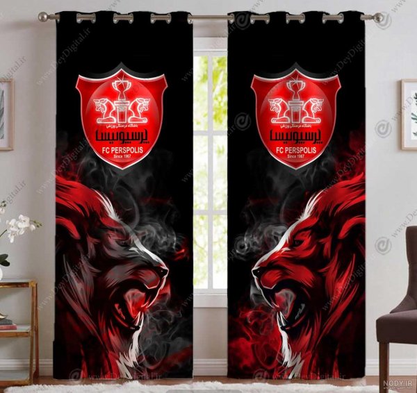  عکس شیر پرسپولیس با تاج